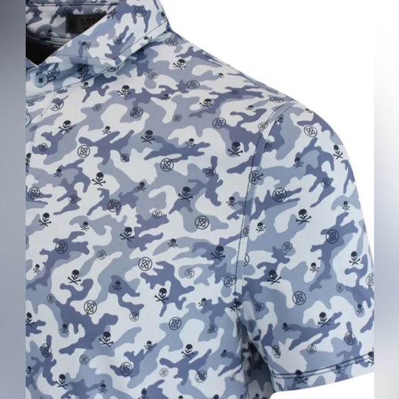 G/FORE | Shirts | Gfore Mapped Icon Camo Tech Jersey Golf Shirt | Poshmark